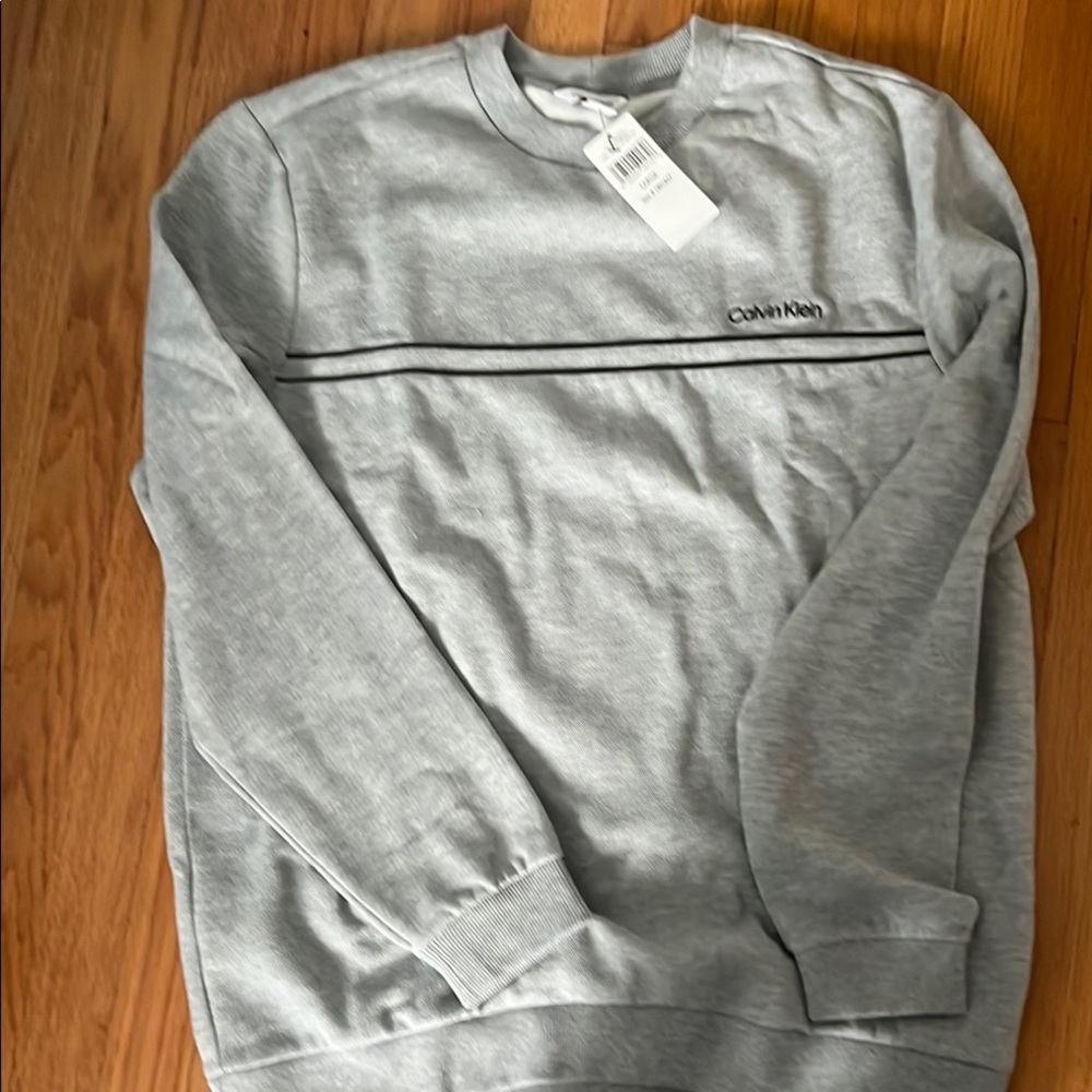 Calvin Klein Gray Men's Sweater